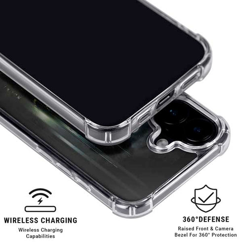 DC Comics Batman Call Sign City iPhone 16 Plus Clear Case