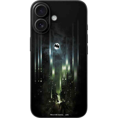 DC Comics Batman Call Sign City iPhone 16 Skin