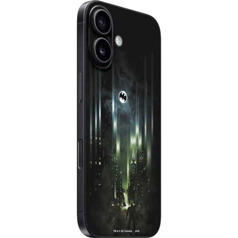 DC Comics Batman Call Sign City iPhone 16 Skin