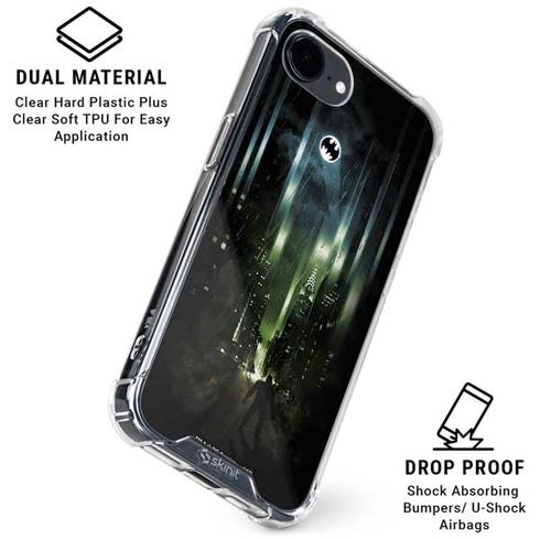 DC Comics Batman Call Sign City iPhone 16e Clear Case