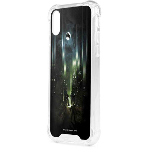 DC Comics Batman Call Sign City iPhone XS Clear Case