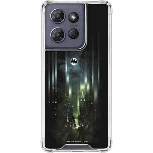 DC Comics Batman Call Sign City Moto G 5G (2025) Clear Case