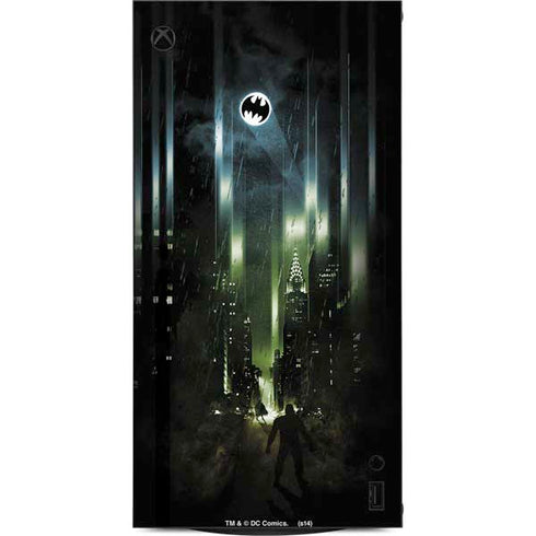 DC Comics Batman Call Sign City XBox Series X Digital Edition Console Skin