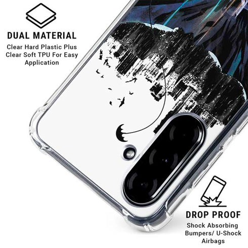 DC Comics Batman Black Mirror Cover #3 Galaxy A36 5G Clear Case