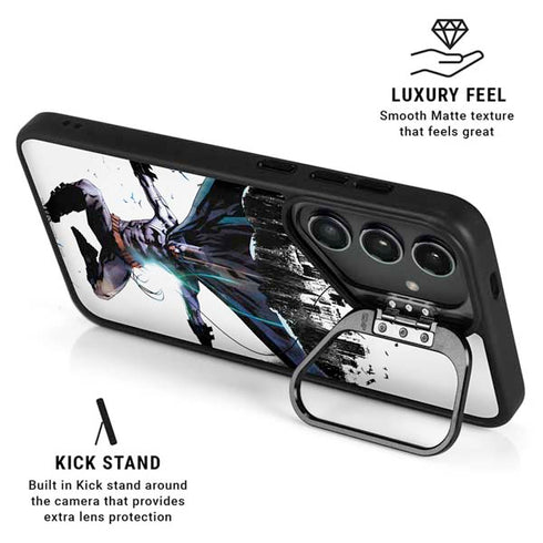 DC Comics Batman Black Mirror Cover #3 Galaxy S25 Plus Kickstand Case