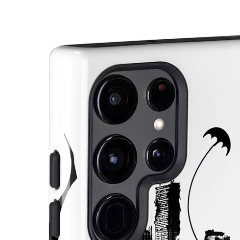 DC Comics Batman Black Mirror Cover #3 Galaxy S25 Ultra Impact Case