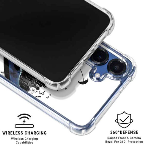 DC Comics Batman Black Mirror Cover #3 Galaxy S25 Clear Case