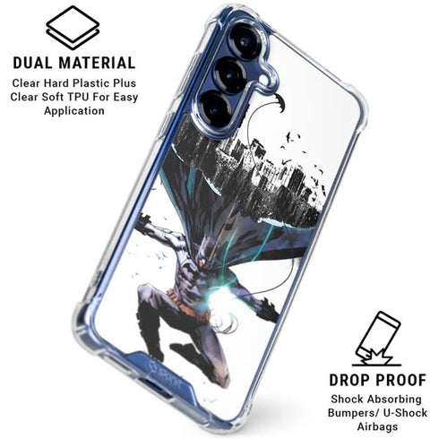 DC Comics Batman Black Mirror Cover #3 Galaxy S25 Plus Clear Case