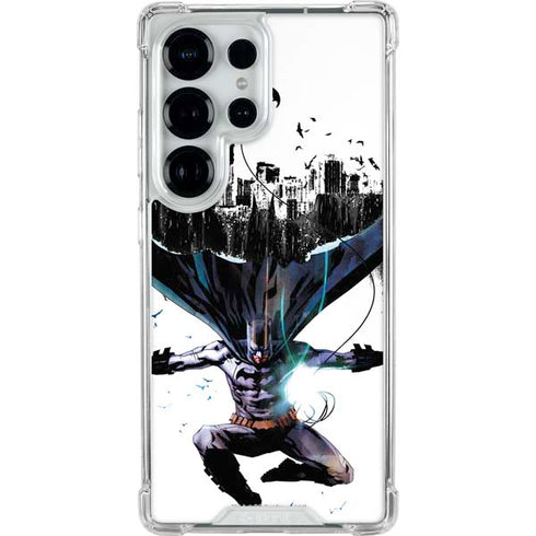DC Comics Batman Black Mirror Cover #3 Galaxy S25 Ultra Clear Case