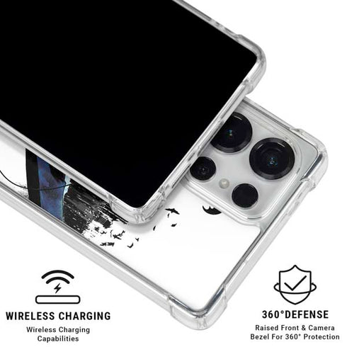 DC Comics Batman Black Mirror Cover #3 Galaxy S25 Ultra Clear Case