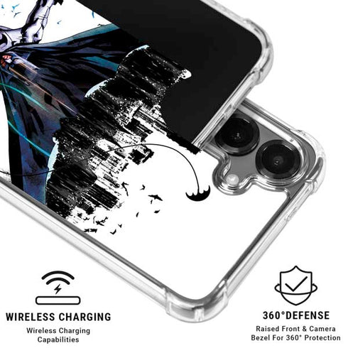 DC Comics Batman Black Mirror Cover #3 Galaxy S26 Plus Clear Case