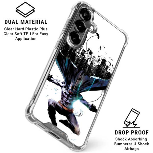DC Comics Batman Black Mirror Cover #3 Galaxy S26 Plus Clear Case