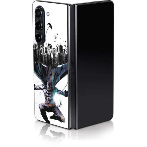 DC Comics Batman Black Mirror Cover #3 Galaxy Z Fold5 5G Skin