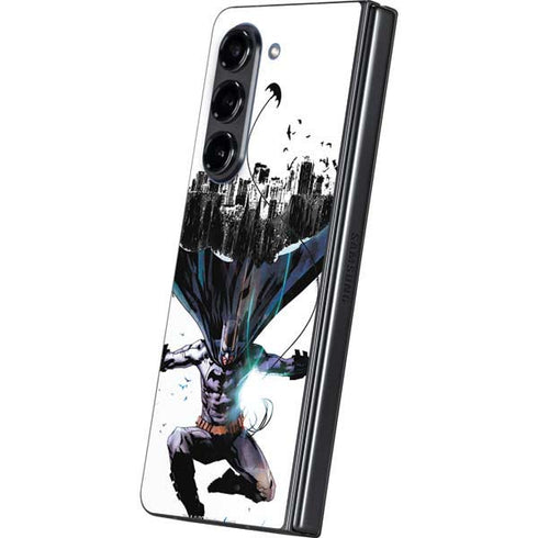 DC Comics Batman Black Mirror Cover #3 Galaxy Z Fold5 5G Skin
