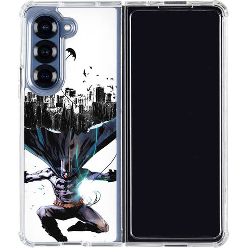 DC Comics Batman Black Mirror Cover #3 Galaxy Z Fold6 Clear Case