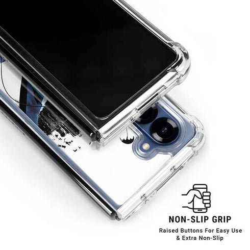 DC Comics Batman Black Mirror Cover #3 Galaxy Z Fold6 Clear Case