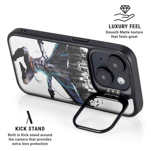 DC Comics Batman Black Mirror Cover #3 iPhone 14 Kickstand Case