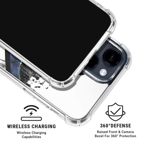 DC Comics Batman Black Mirror Cover #3 iPhone 15 Clear Case