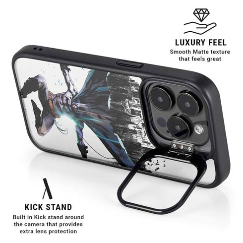 DC Comics Batman Black Mirror Cover #3 iPhone 15 Pro Kickstand Case