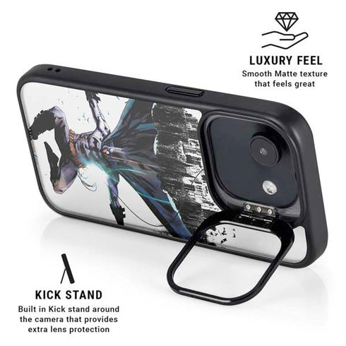 DC Comics Batman Black Mirror Cover #3 iPhone 16e Kickstand Case