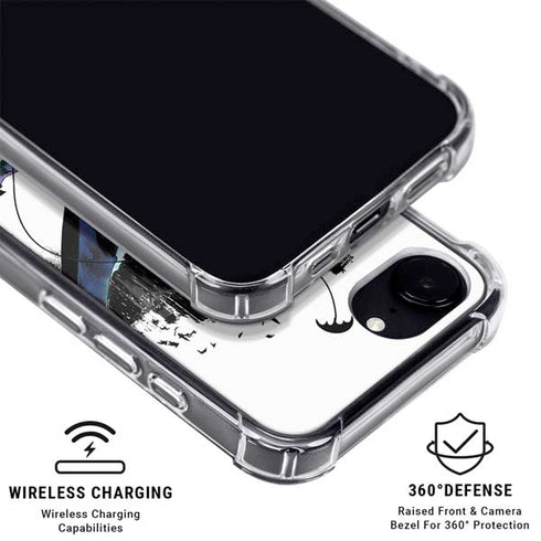 DC Comics Batman Black Mirror Cover #3 iPhone 16e Clear Case