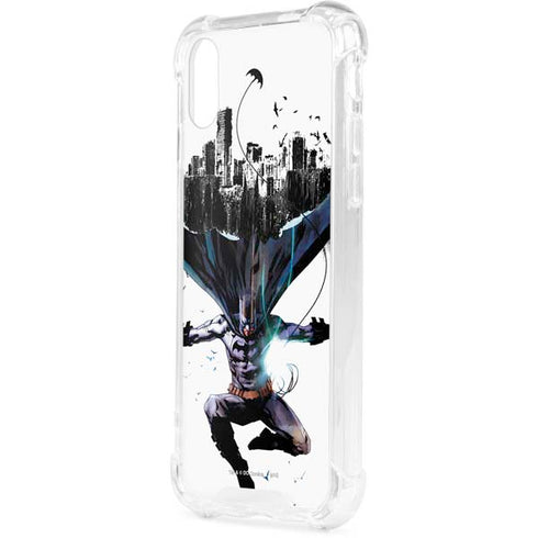 DC Comics Batman Black Mirror Cover #3 iPhone XS Clear Case