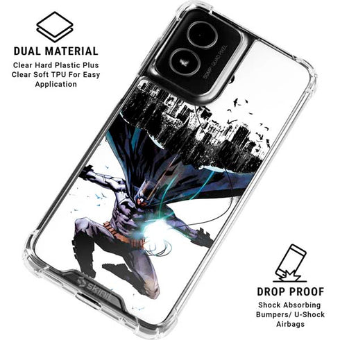 DC Comics Batman Black Mirror Cover #3 Moto G Power 5G (2024) Clear Case