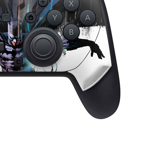 DC Comics Batman Black Mirror Cover #3 Nintendo Switch 2 (2025) Pro Controller Skin