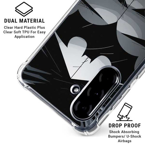 DC Comics Batman Chest Comic art Galaxy A36 5G Clear Case