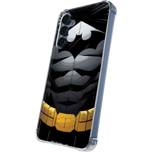DC Comics Batman Chest Comic art Galaxy A55 5G Clear Case