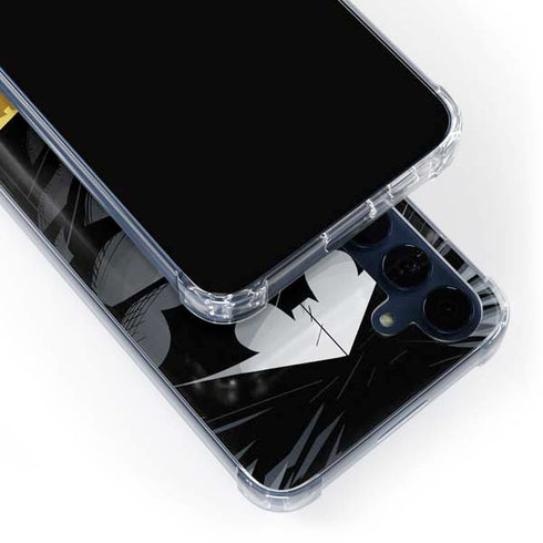 DC Comics Batman Chest Comic art Galaxy A55 5G Clear Case