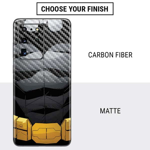 DC Comics Batman Chest Comic art Galaxy S20 Ultra 5G Skin