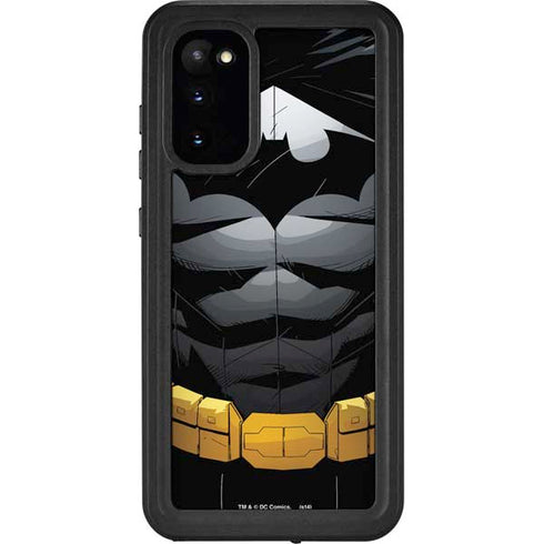 DC Comics Batman Chest Comic art Galaxy S20 Waterproof Case