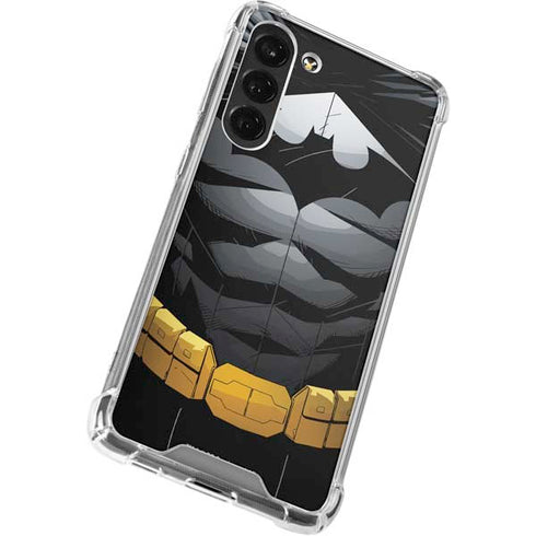 DC Comics Batman Chest Comic art Galaxy S24 FE Clear Case