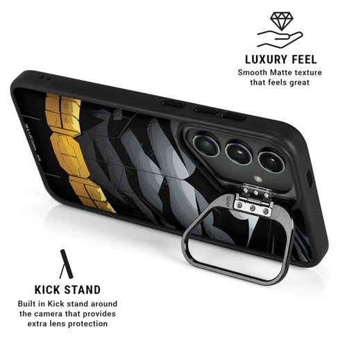 DC Comics Batman Chest Comic art Galaxy S24 Kickstand Case