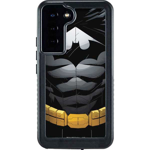 DC Comics Batman Chest Comic art Galaxy S24 Plus Waterproof Case