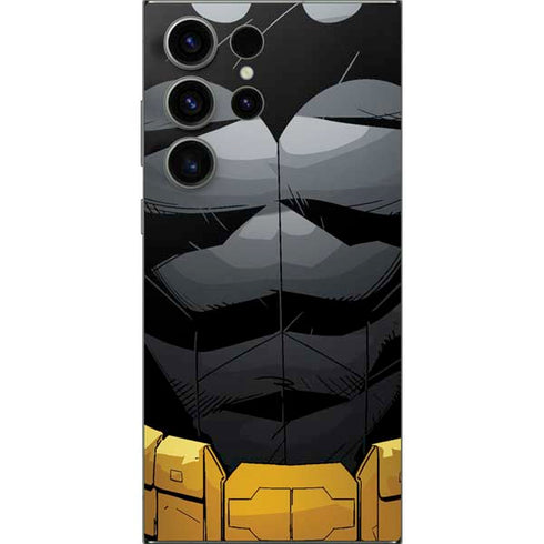 DC Comics Batman Chest Comic art Galaxy S25 Ultra Skin