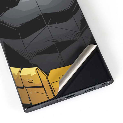 DC Comics Batman Chest Comic art Galaxy S25 Ultra Skin