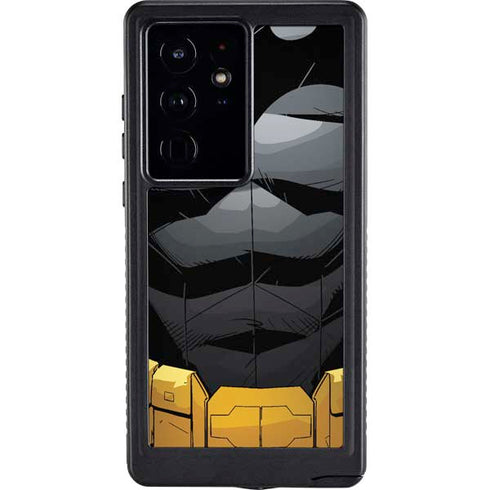 DC Comics Batman Chest Comic art Galaxy S24 Ultra Waterproof Case