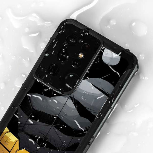 DC Comics Batman Chest Comic art Galaxy S24 Ultra Waterproof Case