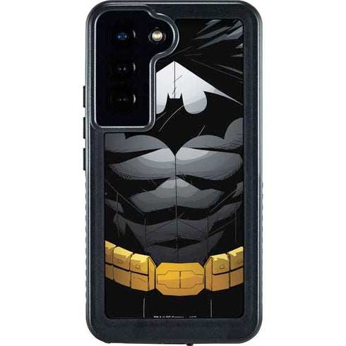 DC Comics Batman Chest Comic art Galaxy S24 Waterproof Case
