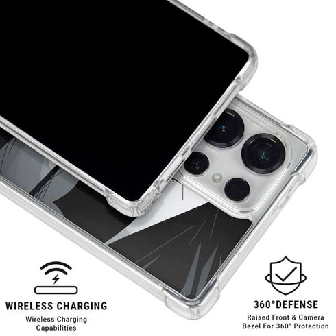 DC Comics Batman Chest Comic art Galaxy S26 Ultra Clear Case