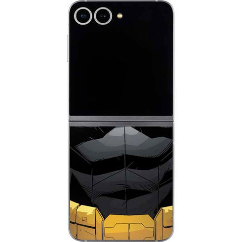 DC Comics Batman Chest Comic art Galaxy Z Flip6 Skin