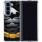 DC Comics Batman Chest Comic art Galaxy Z Fold5 5G Clear Case