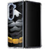 DC Comics Batman Chest Comic art Galaxy Z Fold5 5G Clear Case