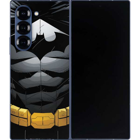 DC Comics Batman Chest Comic art Galaxy Z Fold6 Skin