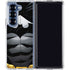 DC Comics Batman Chest Comic art Galaxy Z Fold7 Clear Case