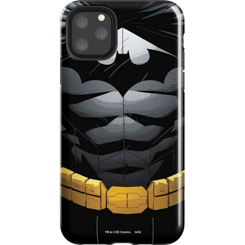 DC Comics Batman Chest Comic art iPhone 11 Pro Max Impact Case