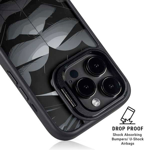 DC Comics Batman Chest Comic art iPhone 13 Pro Kickstand Case