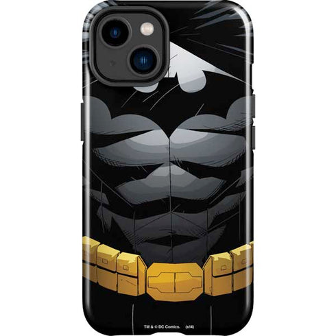 DC Comics Batman Chest Comic art iPhone 15 Impact Case